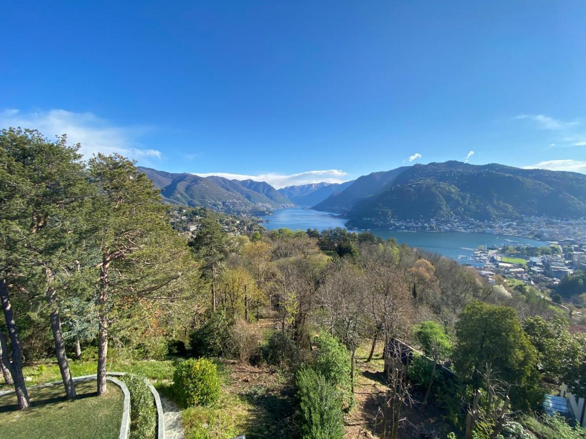 Penthouse - Villa Cardano 科莫 外观 照片