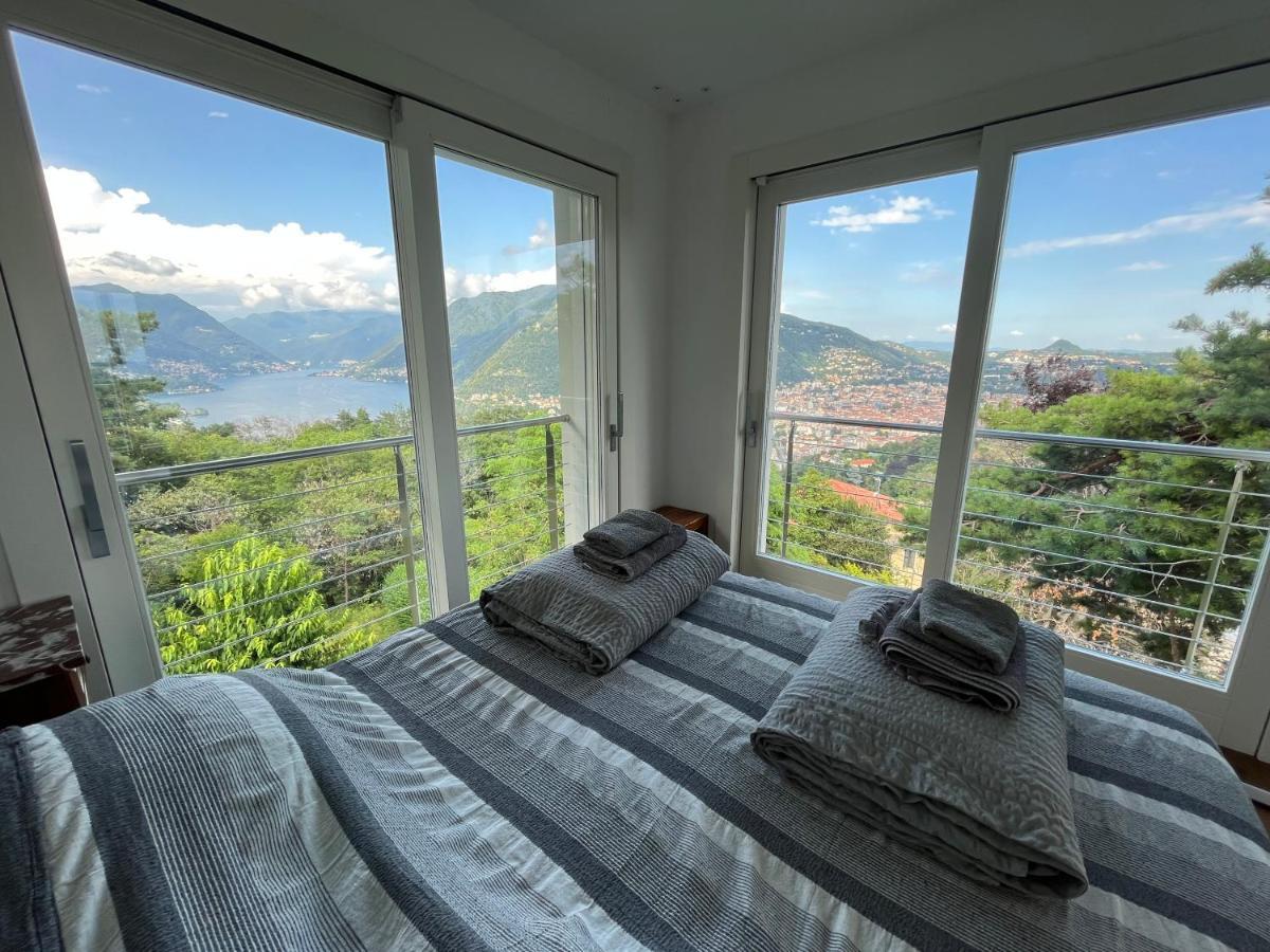 Penthouse - Villa Cardano 科莫 外观 照片